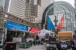 Louis Vuitton America's Cup World Series New York - Setup Day -2/photo Ricardo Pinto